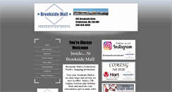 Desktop Screenshot of brookside-mall.com
